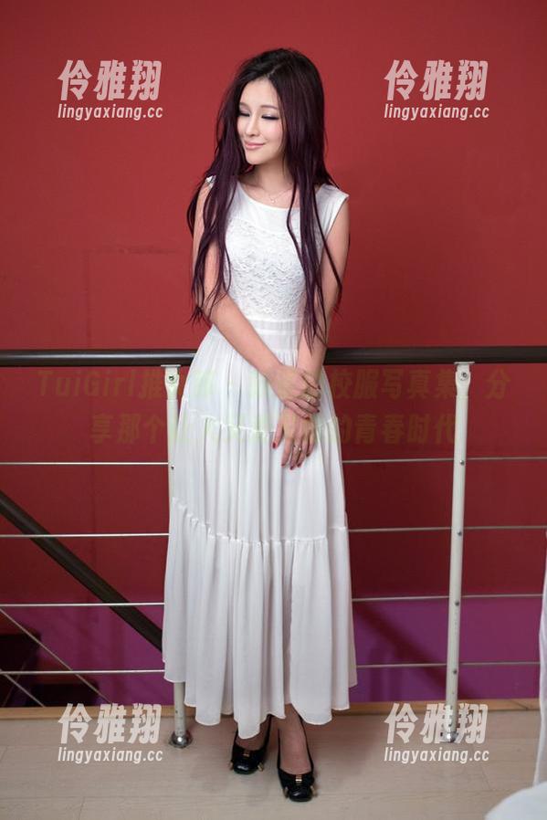 TuiGirl推女郎 - 陆瓷的校服写真集，分享那个让人又爱又恨的青春时代