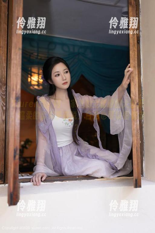 Xiuren秀人网-温柔的柔 Xiuren秀人网 - 家里的全套原图大公开,温柔的柔似乎在说:白色也可以很俏皮?