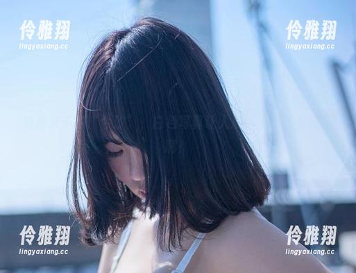 电波未干的“今汐”，白色写真让人心头一紧，快来蹭啊！