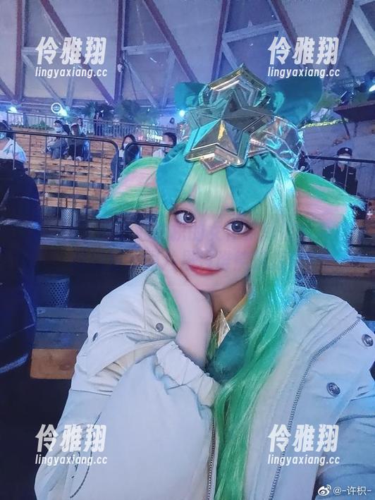 又更新了！听说许枳的女仆系列照片卖相超级甜，图片里没谁能抗拒！